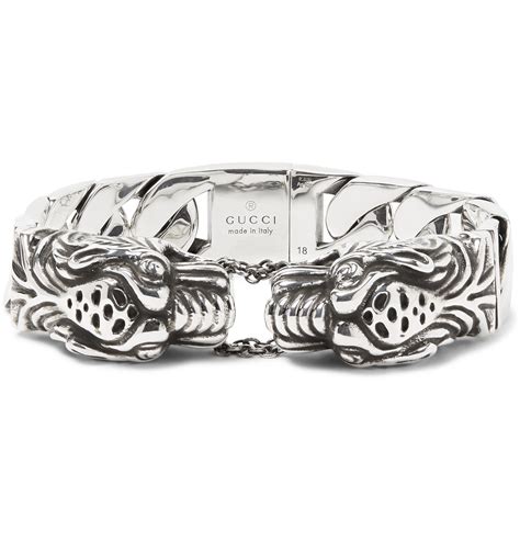 tiger head gucci|Gucci tiger head bracelet.